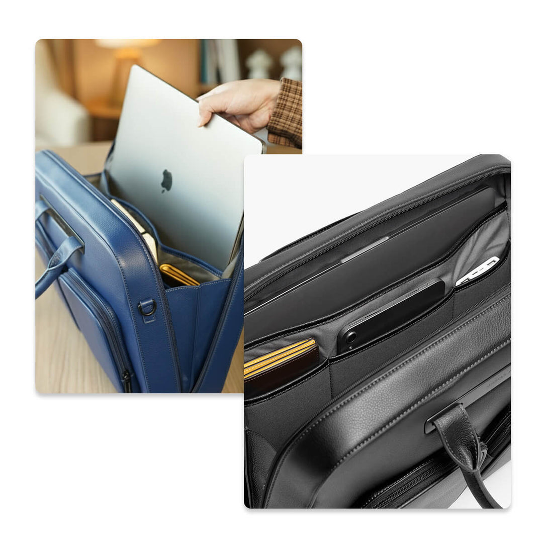 Maverick & Co. - Axis Leather Briefcase