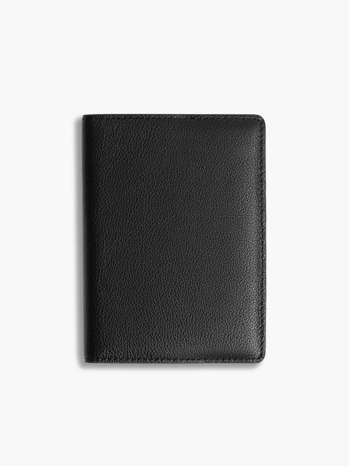 Maverick & Co. - Artis Leather Passport Holder #color_black
