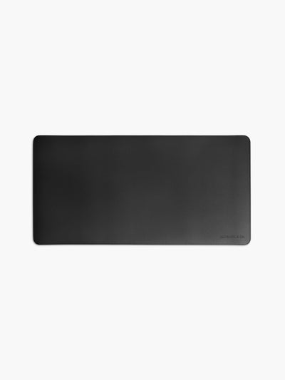 Maverick & Co. - Aspire Leather Desk Mat #color_black