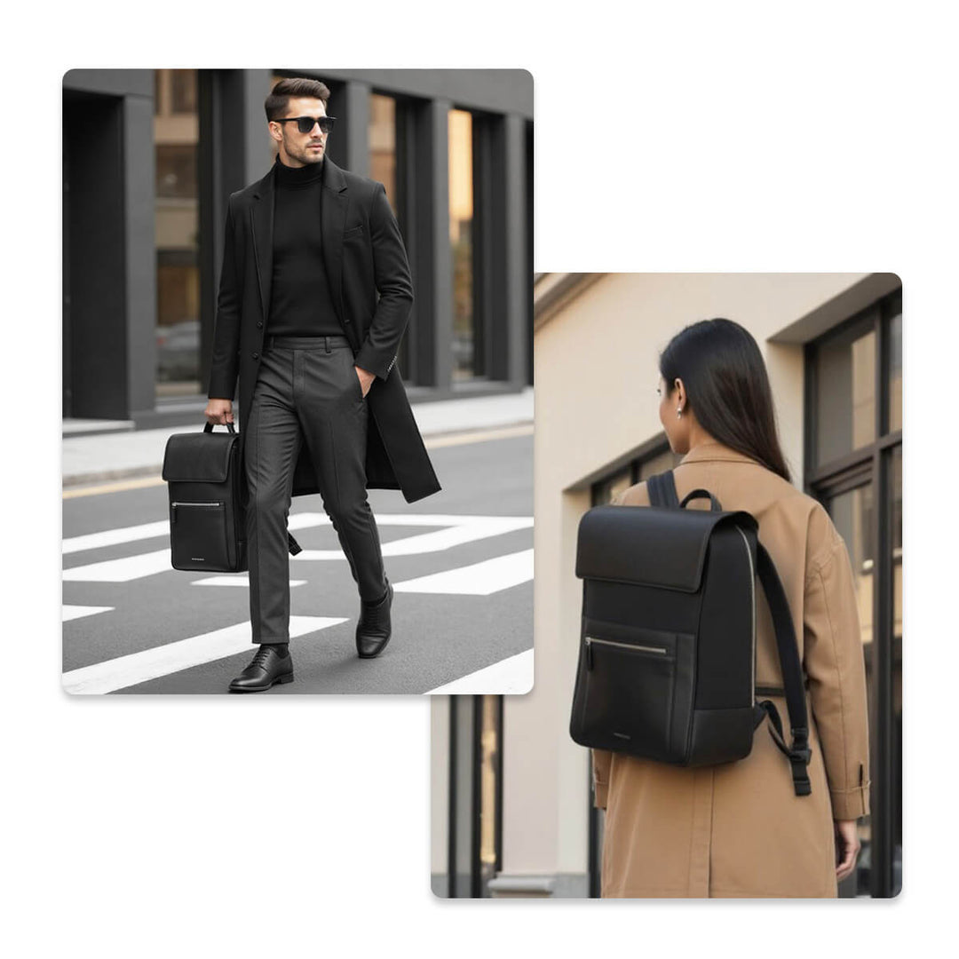 Maverick & Co. - Level Commuter Backpack #color_black