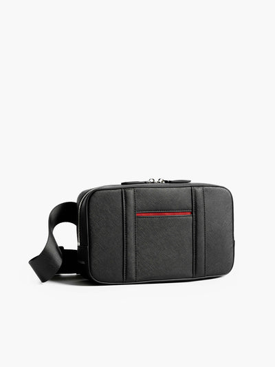 Maverick & Co. - Manhattan Leather Sling Bag #color_grey