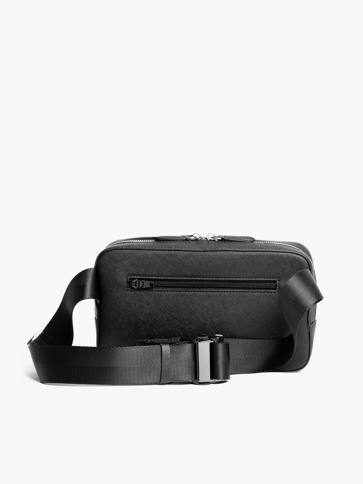 Maverick & Co. - Manhattan Leather Sling Bag #color_grey