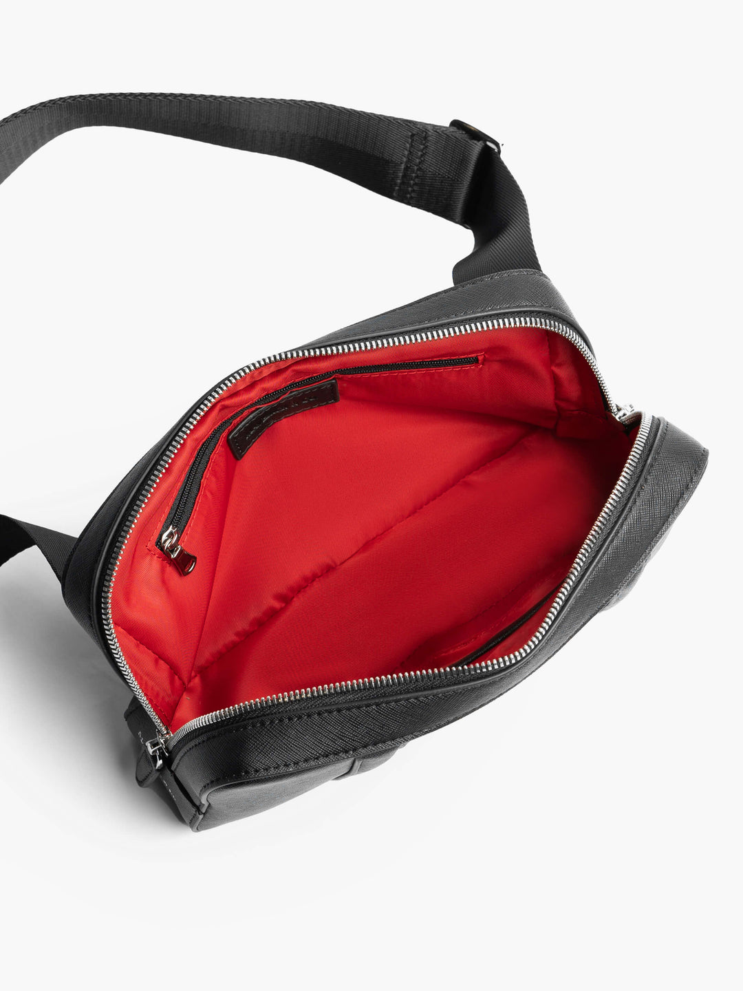 Maverick & Co. - Manhattan Leather Sling Bag #color_grey