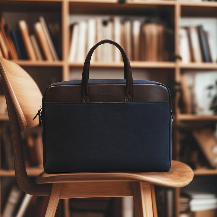 Maverick & Co. - Motion Light Briefcase 14" #color_navy