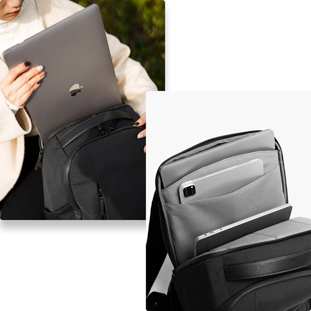 Maverick & Co. - ProActive Waterproof Business Backpack #color_black