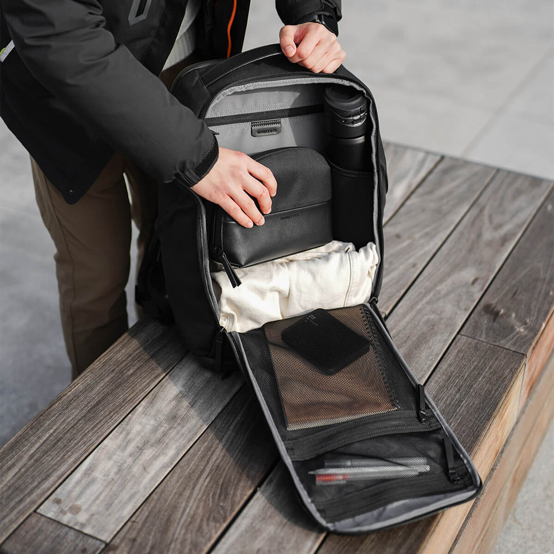 Maverick & Co. - ProActive Waterproof Business Backpack #color_black