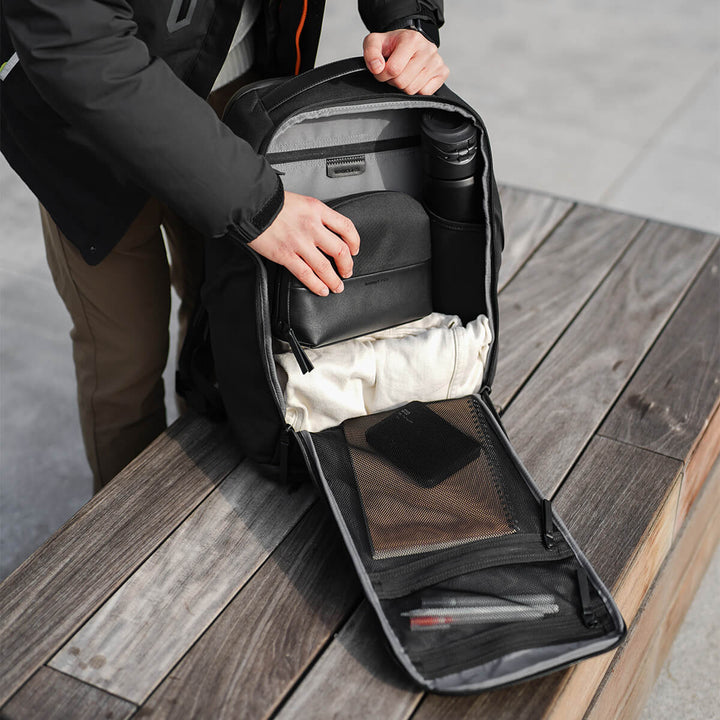 Maverick & Co. - ProActive Waterproof Business Backpack #color_black