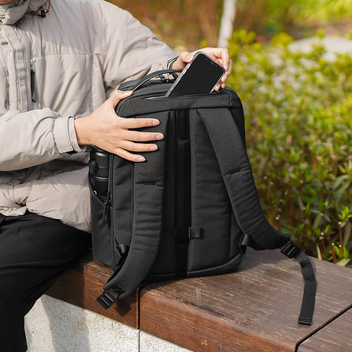 Maverick & Co. - ProActive Waterproof Business Backpack #color_black