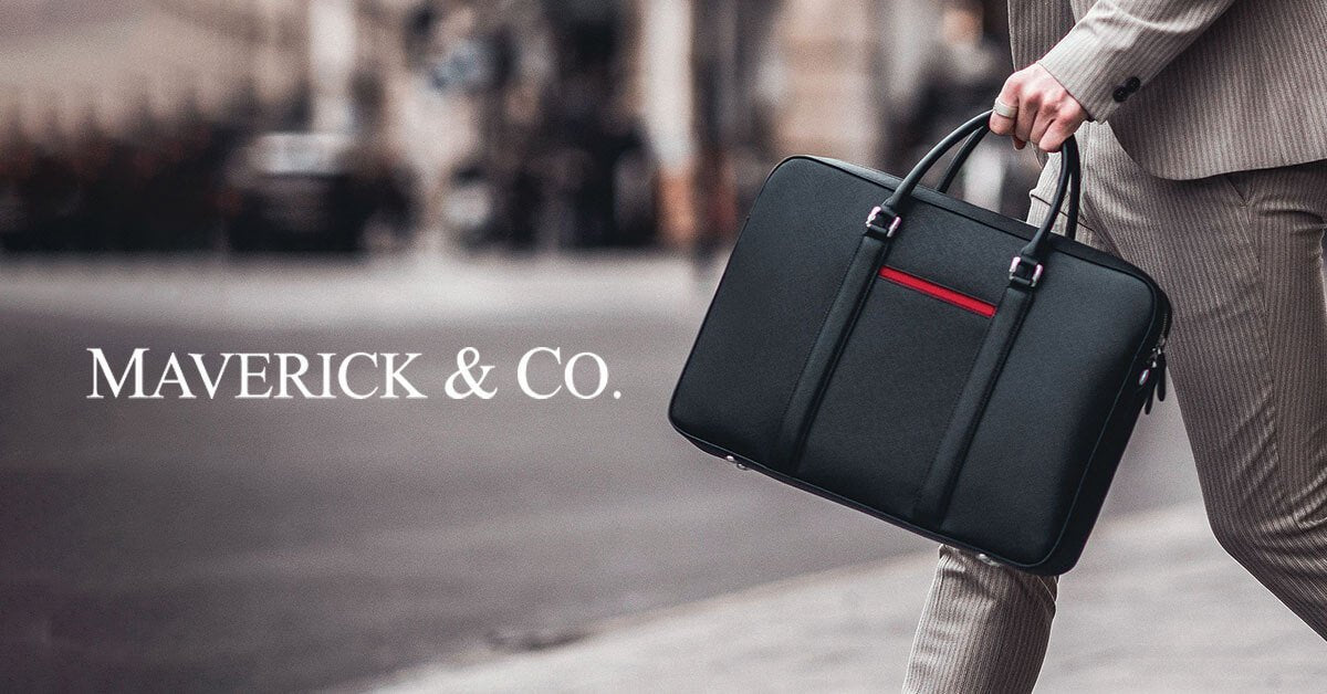 Maverick & Co. - Black Limitless Voyage Briefcase - Shop Maverick & Co.  Briefcases & Doctor Bags - Pinkoi