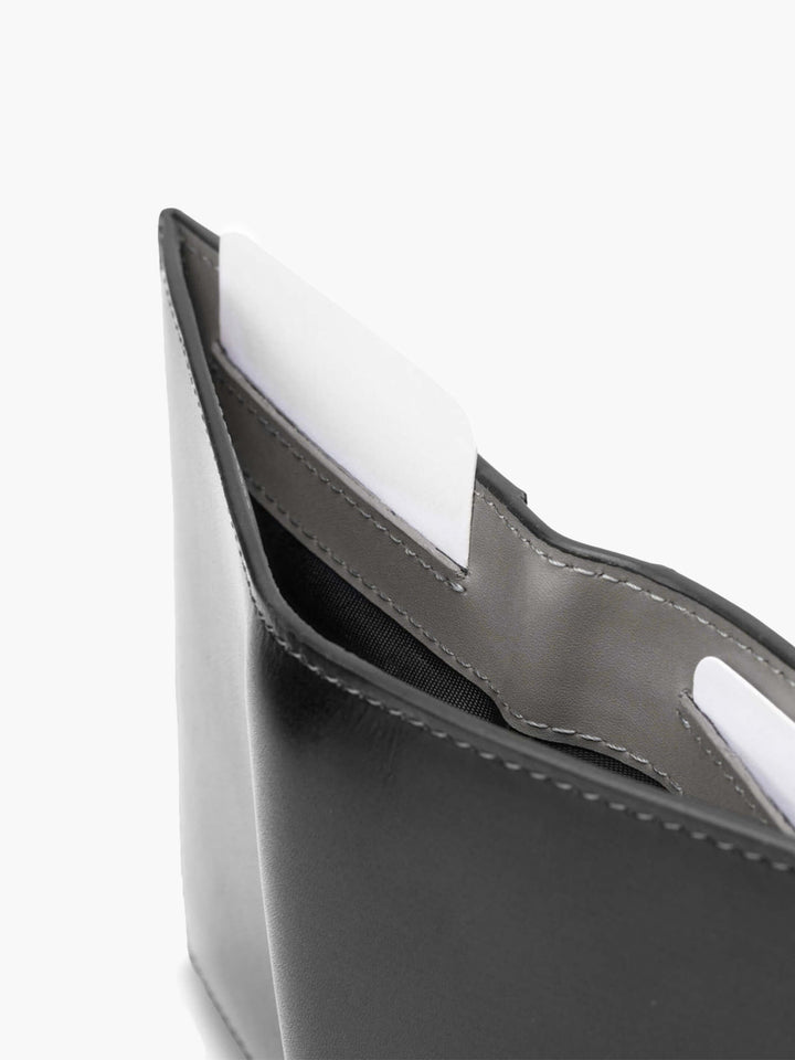 Maverick & Co. - Cosmopolitan Pocket Leather Wallet #color_black-grey