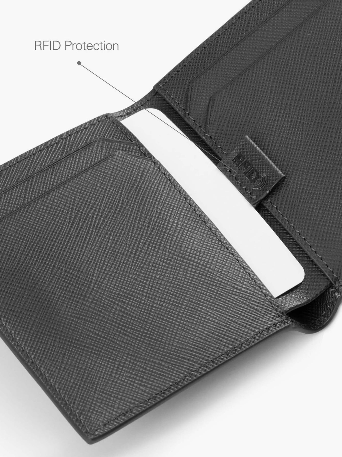 Maverick & Co. - Cosmopolitan Pocket Leather Wallet #color_all-black