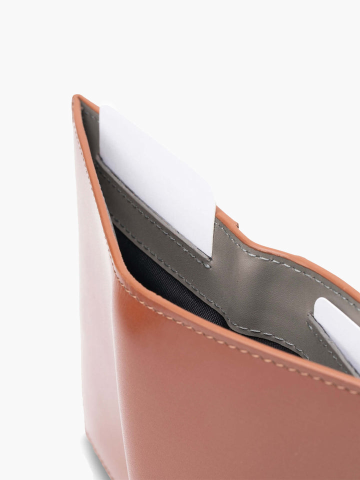 Maverick & Co. - Cosmopolitan Pocket Leather Wallet #color_brown-grey