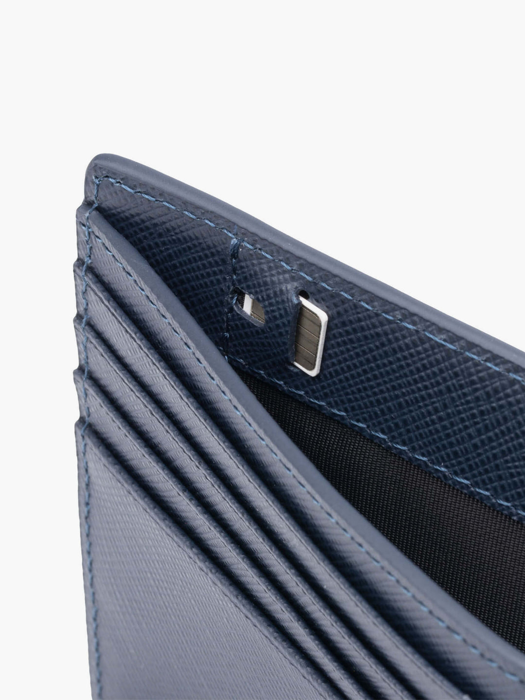 Maverick & Co. - Cosmopolitan Slim Leather Wallet #color_all-navy