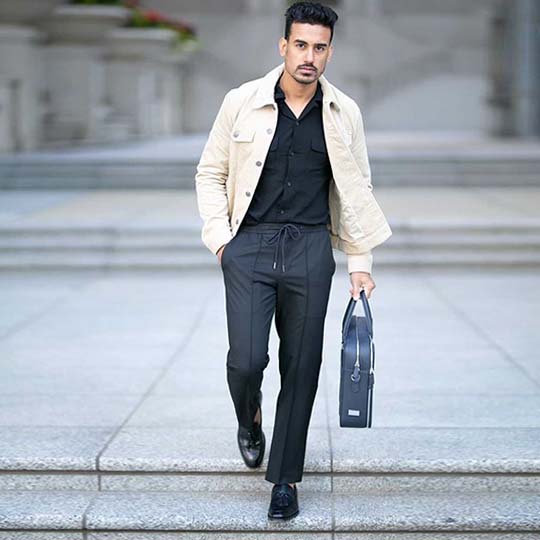 Maverick & Co. - Manhattan Double-Zip Leather Briefcase