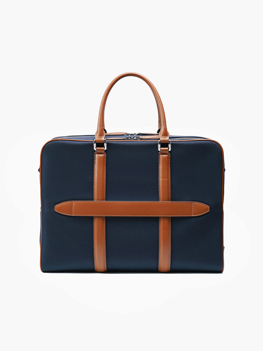 Maverick & Co. - Odyssey Double-Zip Briefcase #color_navy