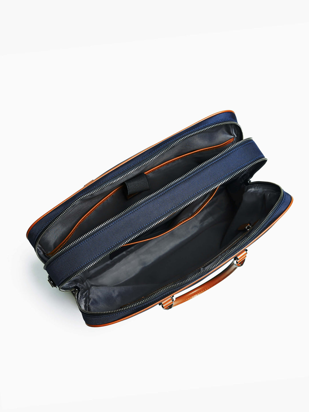 Maverick & Co. - Odyssey Double-Zip Briefcase #color_navy
