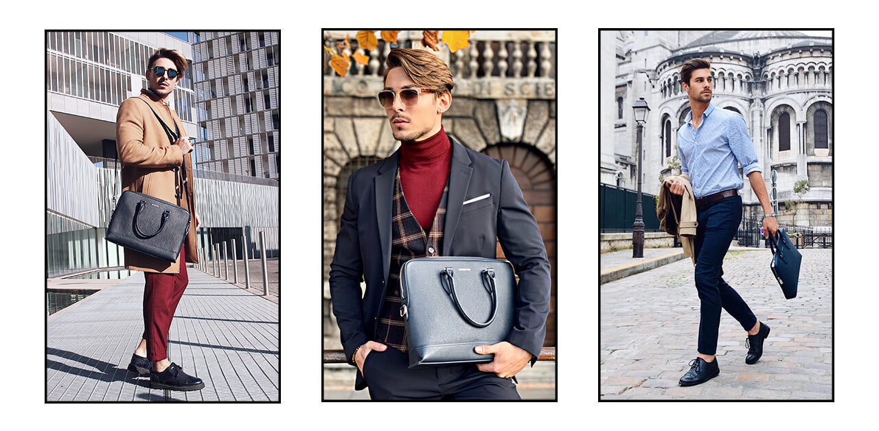 【Briefcases in Style】Inspired by 10 Best-dressed European Men
