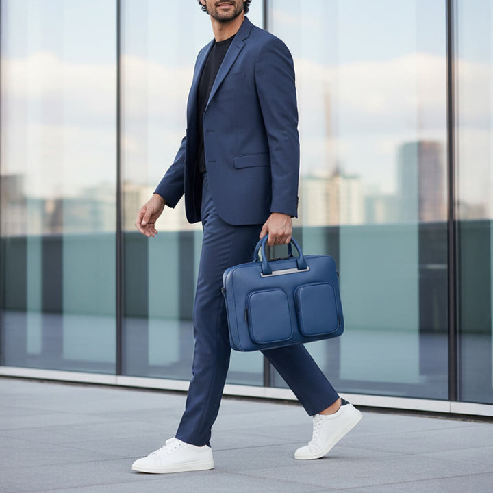 Maverick & Co. - Axis Leather Briefcase