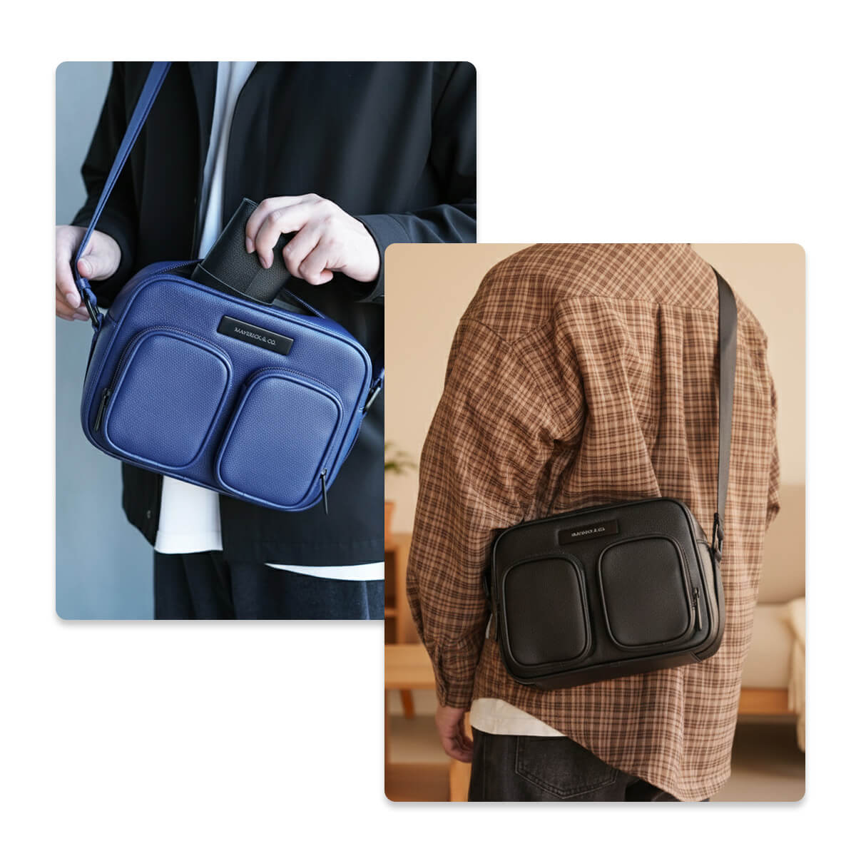 Maverick & Co. - Axis Leather Messenger