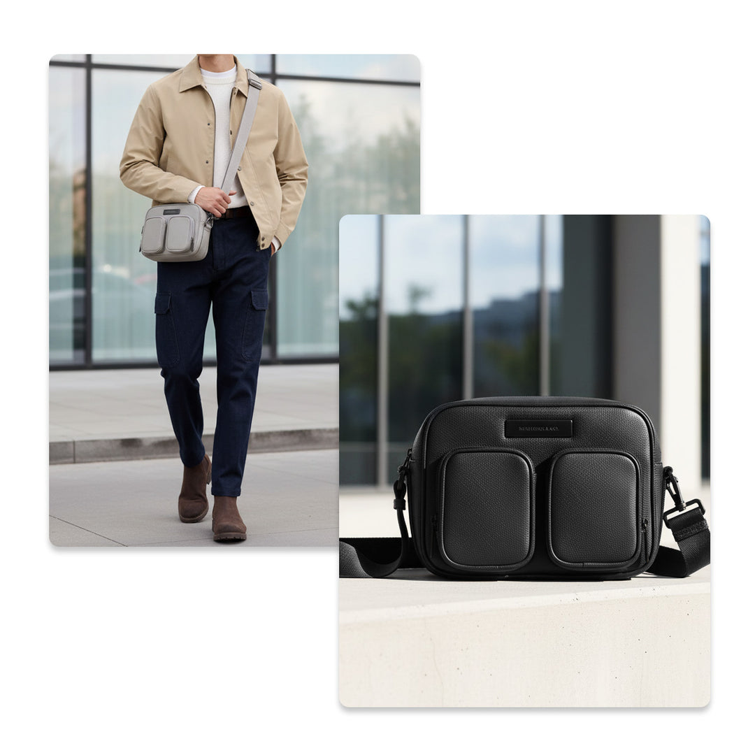Maverick & Co. - Axis Leather Messenger