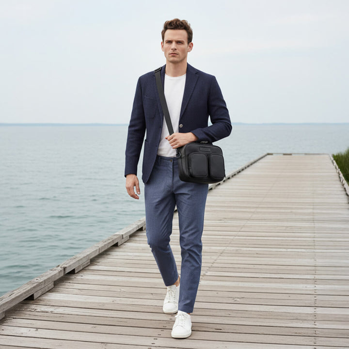 Maverick & Co. - Axis Leather Messenger