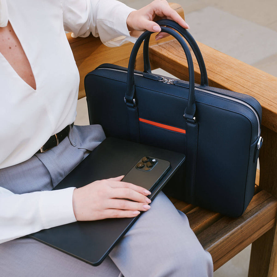 Maverick & Co. - Manhattan Leather Briefcase