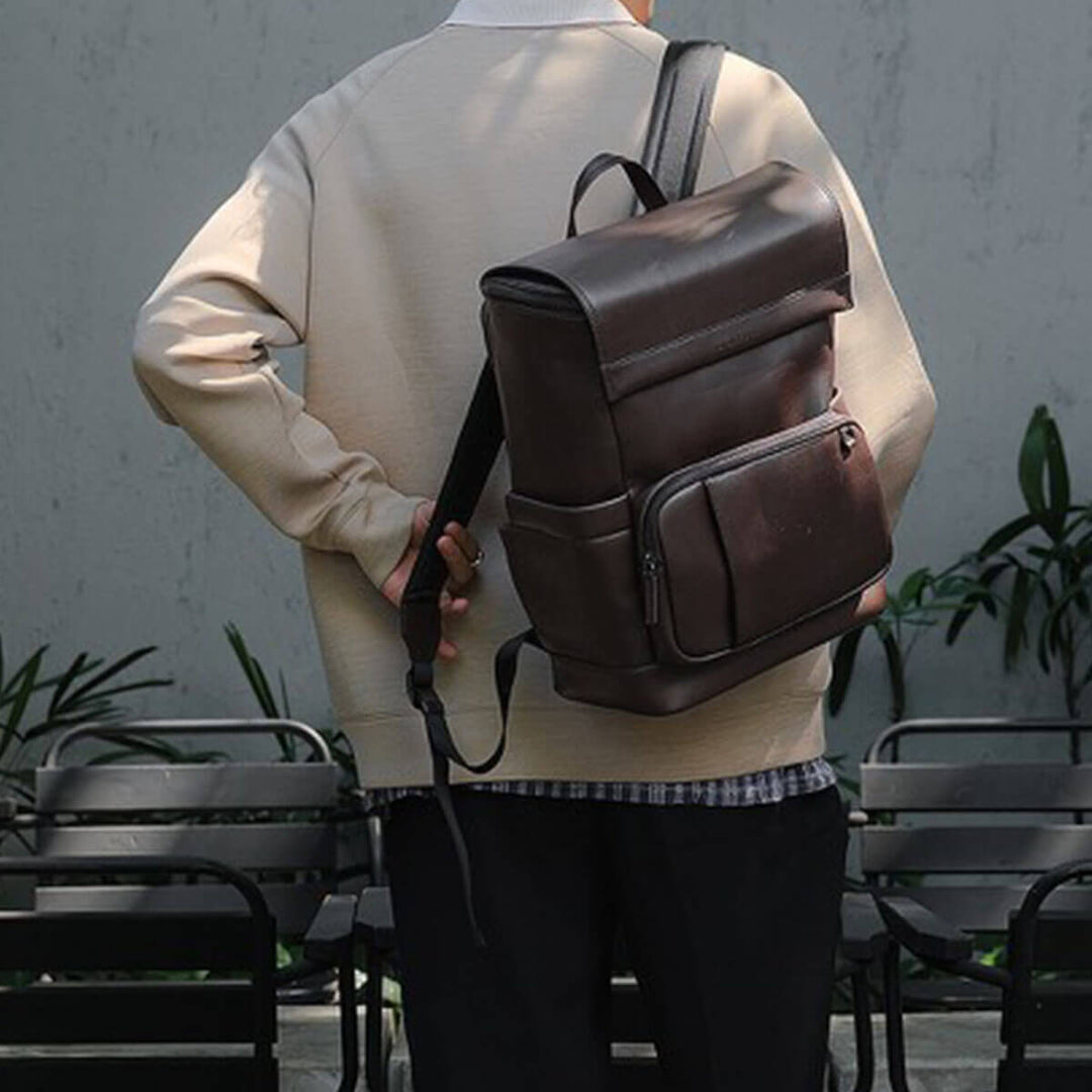 Maverick & Co. - Maximus Leather Backpack