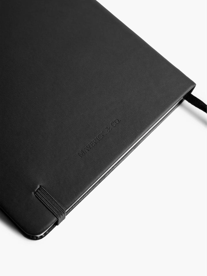 Maverick & Co. - Aspire Leather Journal #color_black