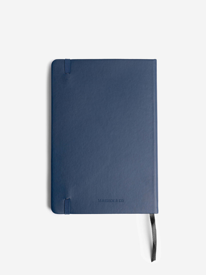Maverick & Co. - Aspire Leather Journal #color_navy