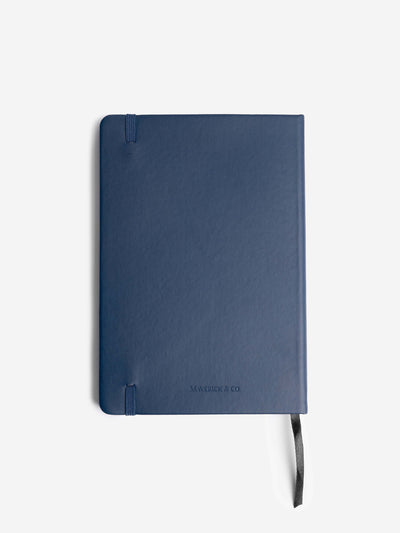Maverick & Co. - Aspire Leather Journal #color_navy