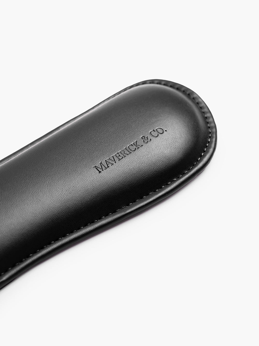 Maverick & Co. -  Aspire Leather Keybaord Wrist Rest #color_black