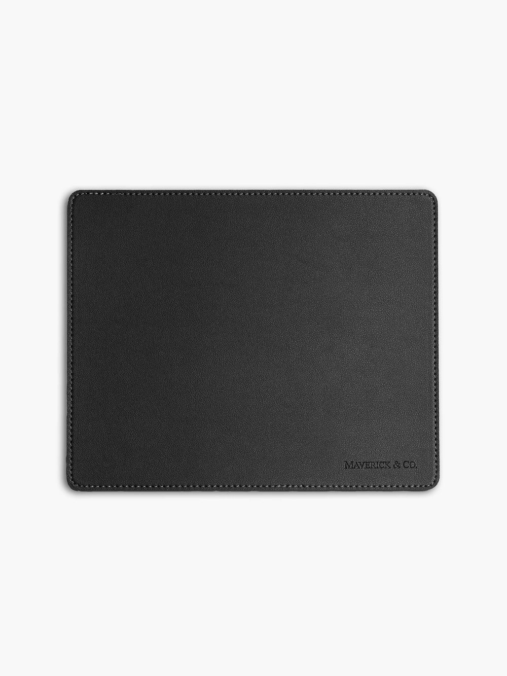 Maverick & Co. -  Aspire Leather Mouse Pad #color_black
