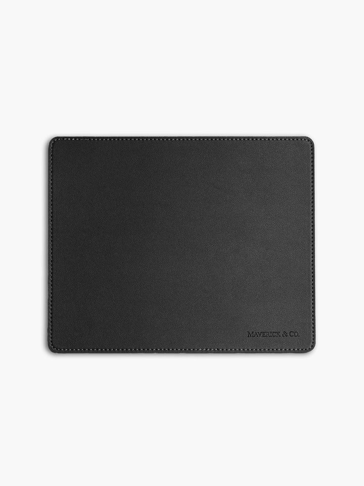 Maverick & Co. -  Aspire Leather Mouse Pad #color_black
