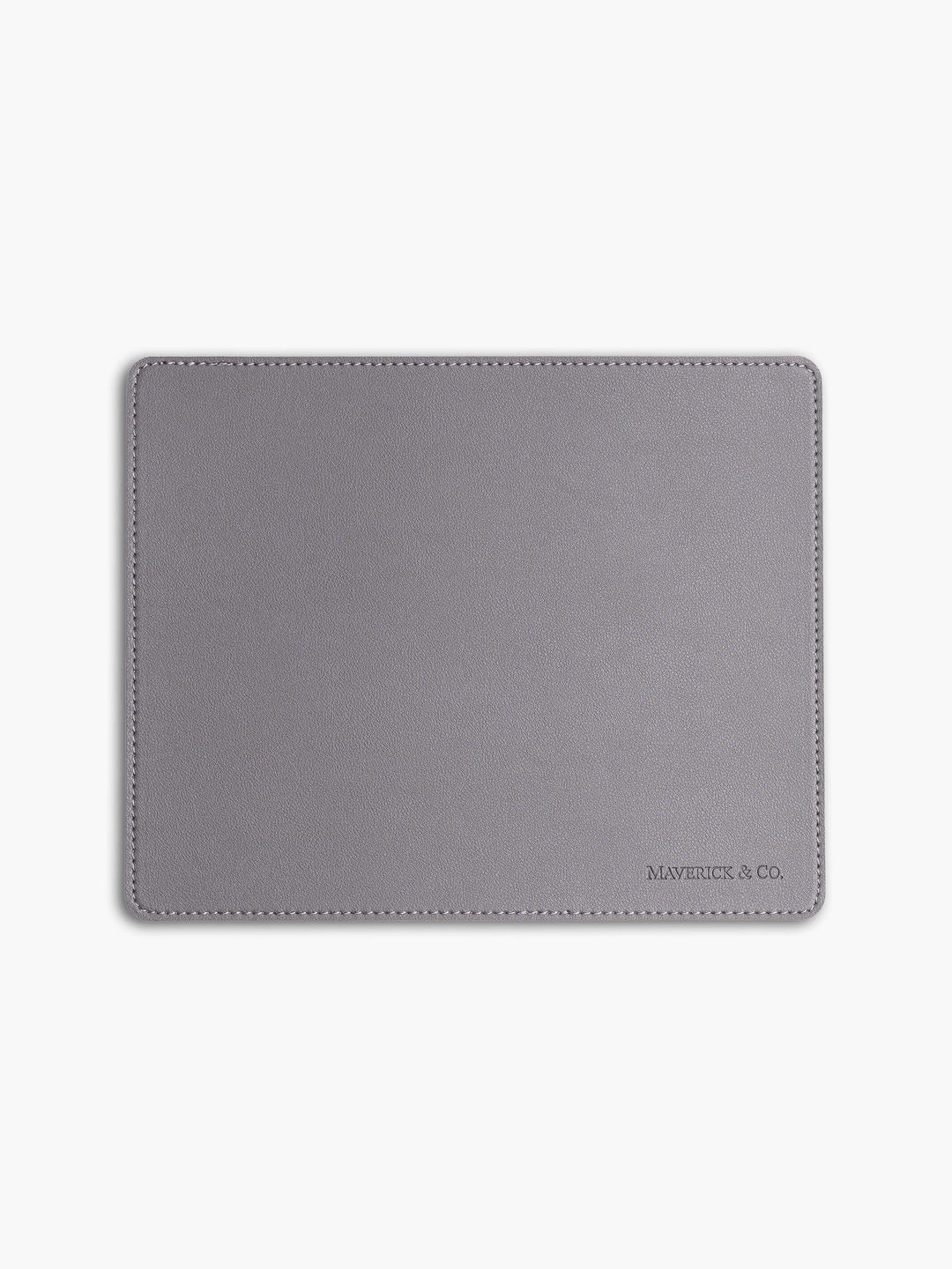 Maverick & Co. -  Aspire Leather Mouse Pad #color_gray