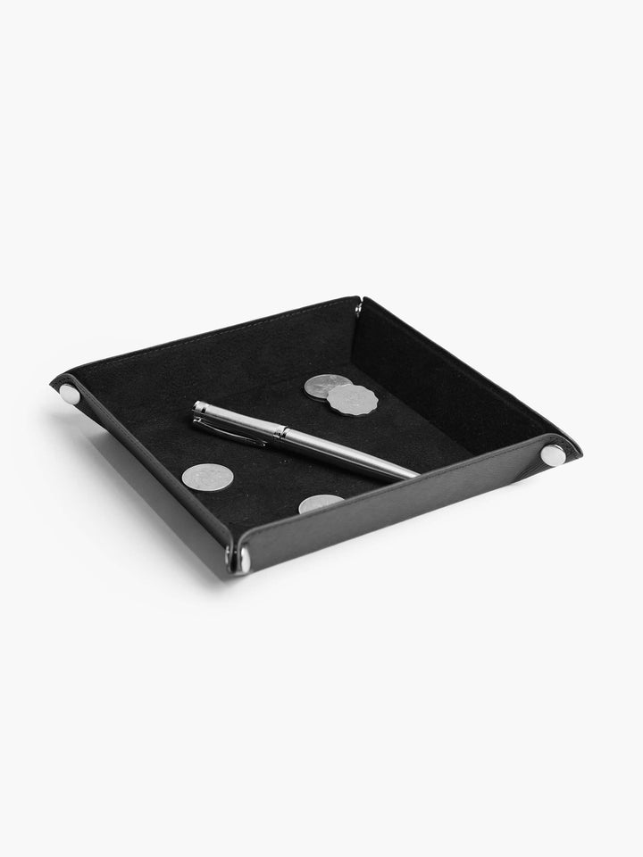 Aspire Saffiano Leather Valet Tray