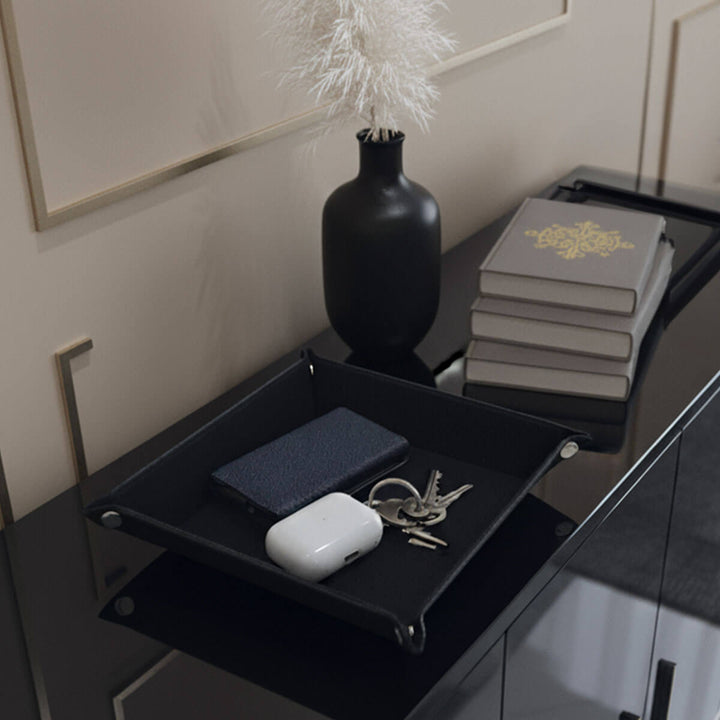 Aspire Saffiano Leather Valet Tray