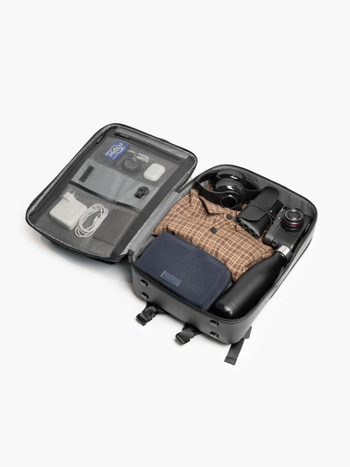 Maverick & Co. - Axis Leather Backpack  #color_black