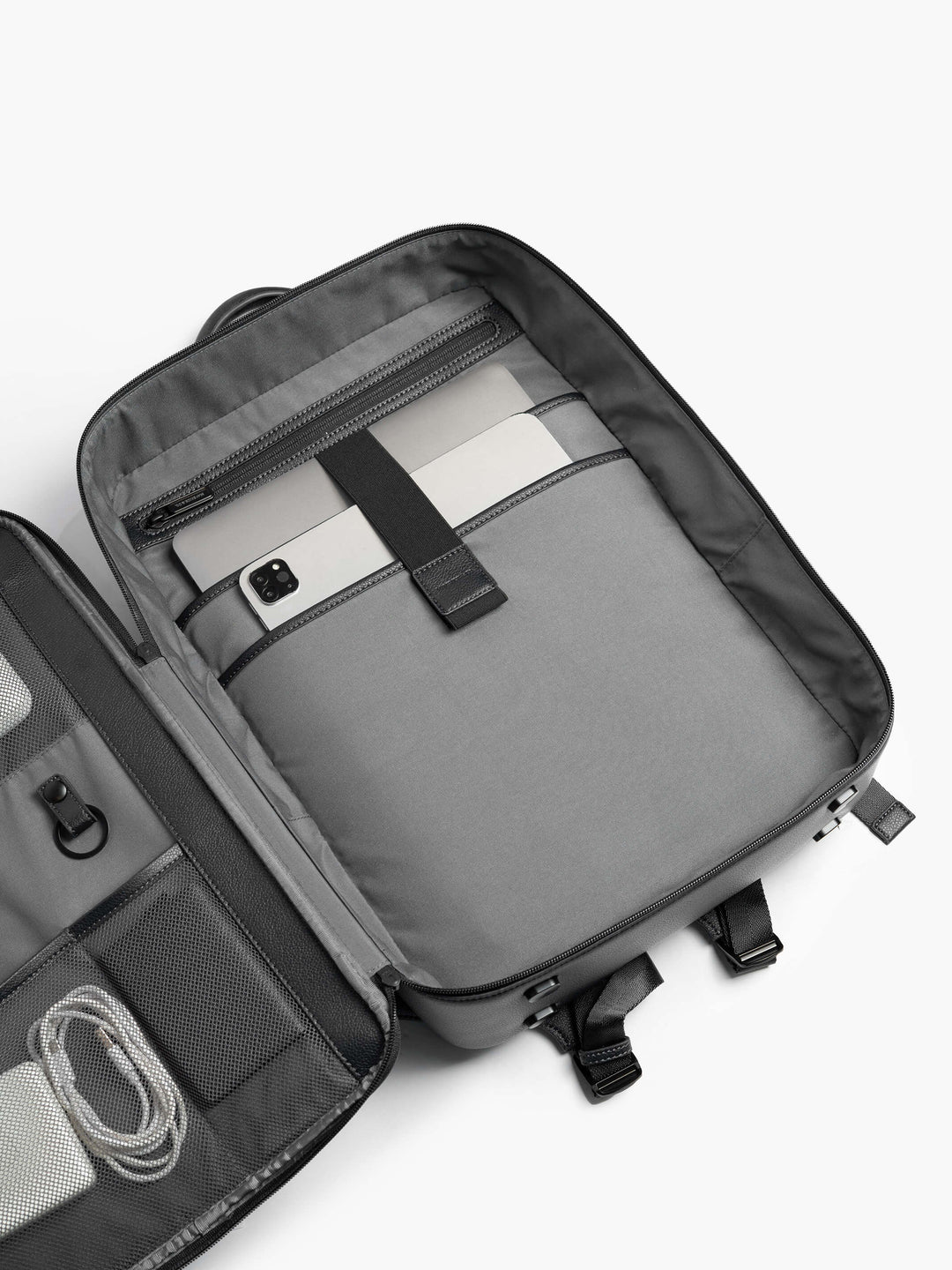 Maverick & Co. - Axis Leather Backpack #color_black