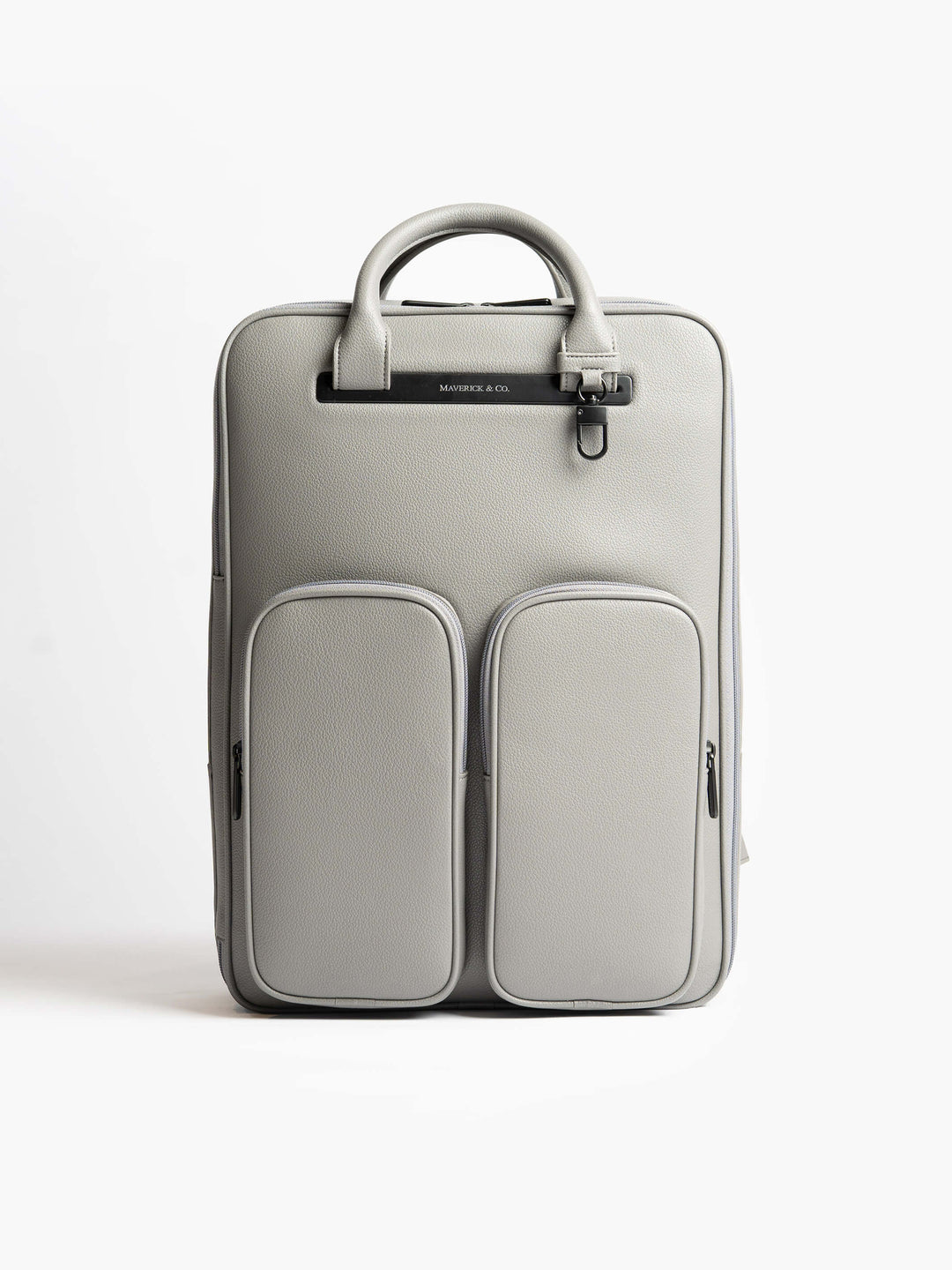 Maverick & Co. - Axis Leather Backpack #color_grey
