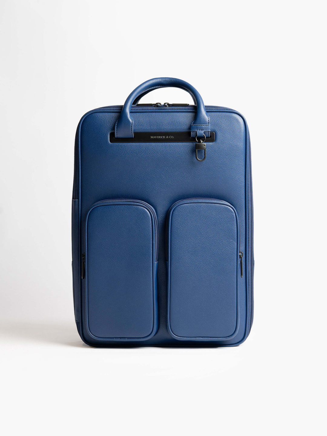 Maverick & Co. - Axis Leather Backpack  #color_navy