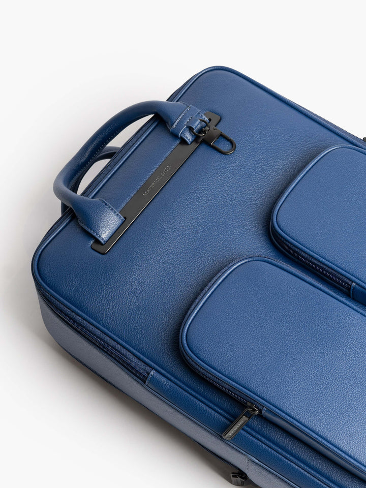 Maverick & Co. - Axis Leather Backpack  #color_navy