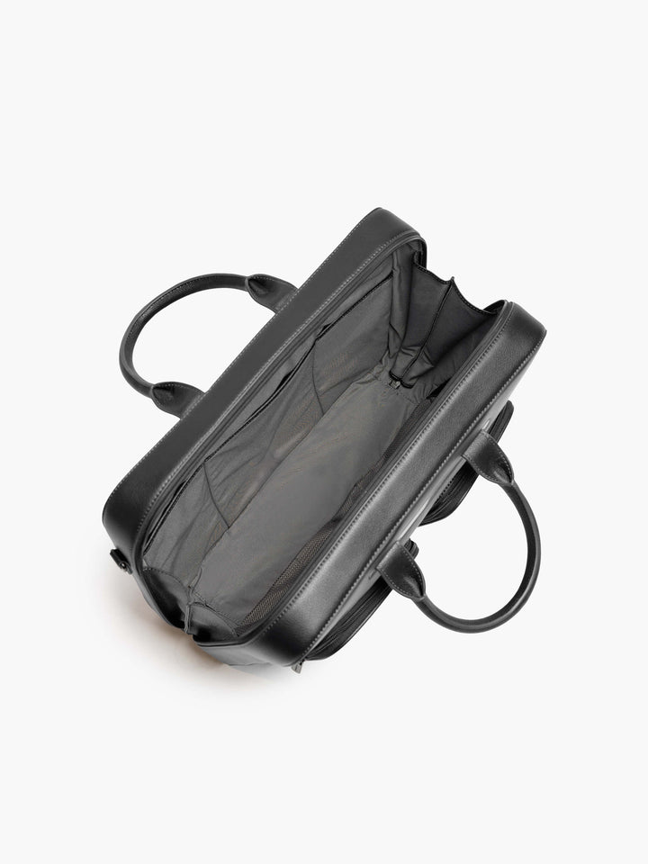 Maverick & Co. - Axis Leather Briefcase #color_black