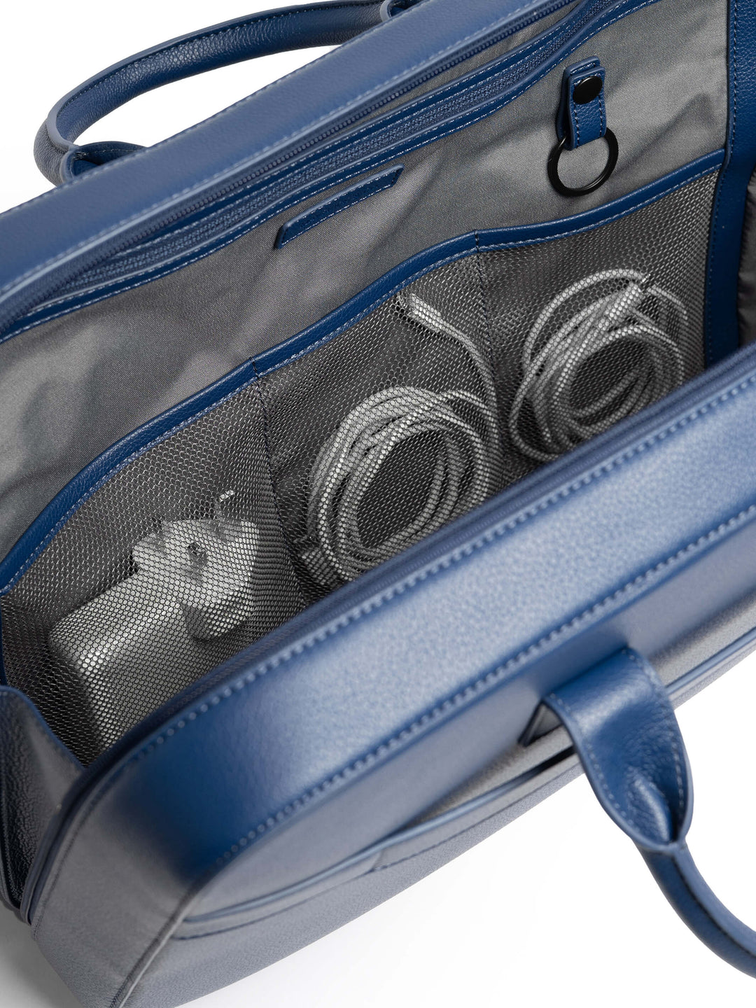 Maverick & Co. - Axis Leather Briefcase #color_navy