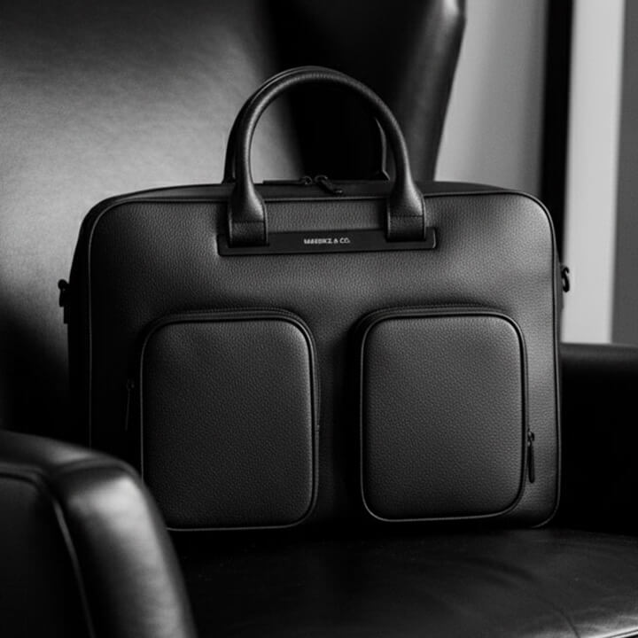 Maverick & Co. - Axis Leather Briefcase