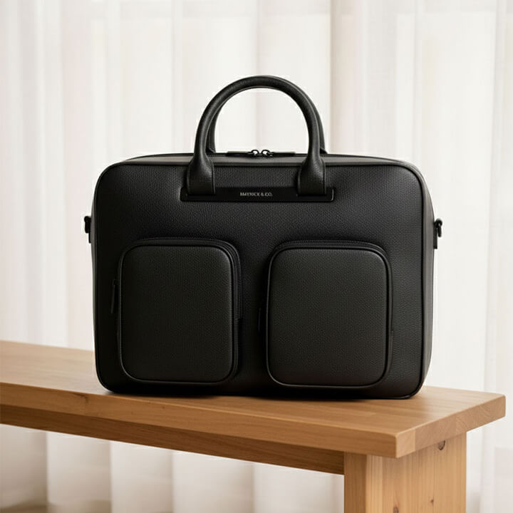 Maverick & Co. - Axis Leather Briefcase