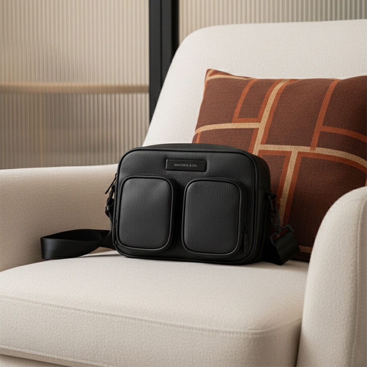Maverick & Co. - Axis Leather Messenger