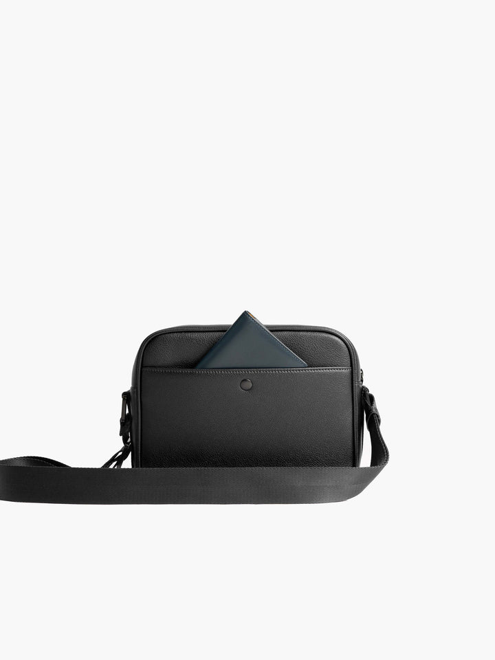 Maverick & Co. - Axis Leather Messenger #color_black