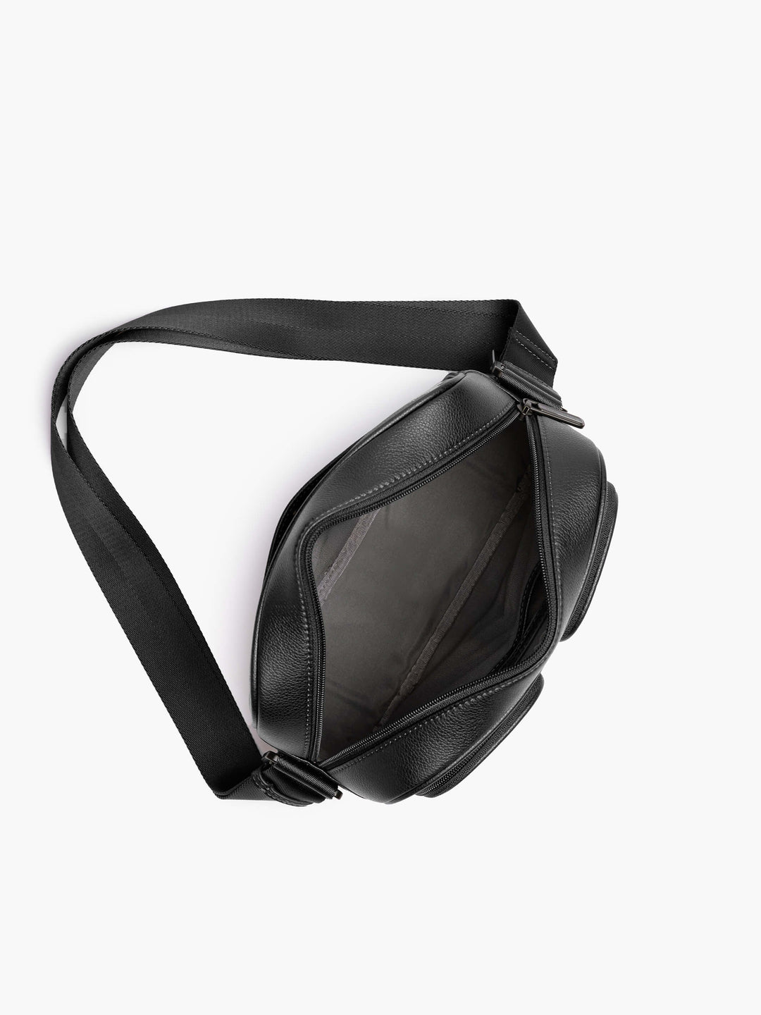 Maverick & Co. - Axis Leather Messenger #color_black