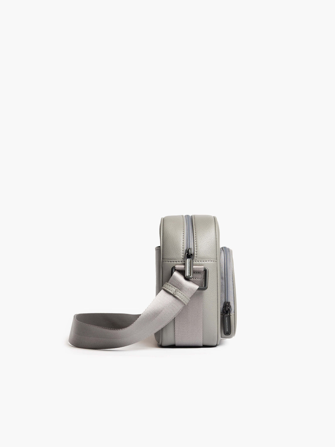 Maverick & Co. - Axis Leather Messenger  #color_grey