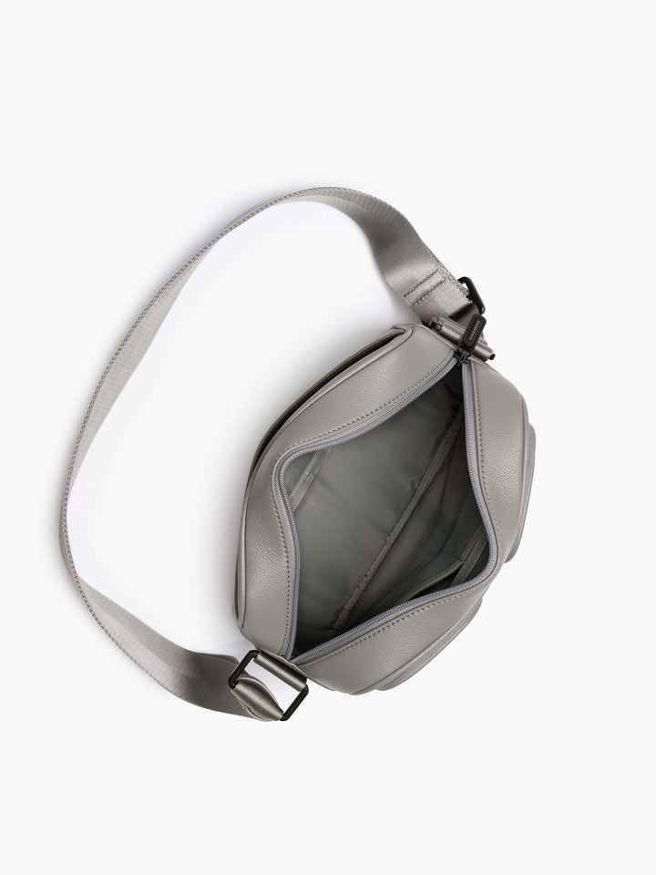 Maverick & Co. - Axis Leather Messenger  #color_grey